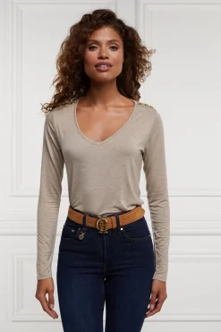 Long Sleeve V-Neck Tee