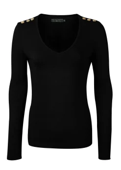 Long Sleeve V-Neck Tee