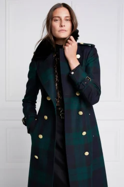 Marlborough Shearling Trench Coat
