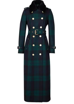 Marlborough Shearling Trench Coat