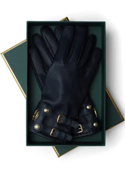 Monogram Leather Gloves