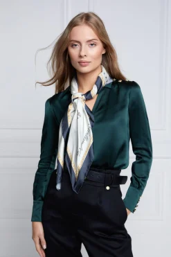 Nine Horse Silk Scarf