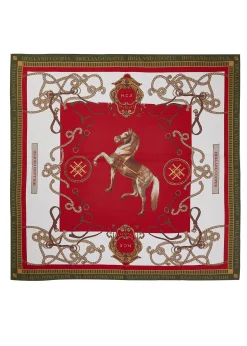 Regal Horse Silk Scarf
