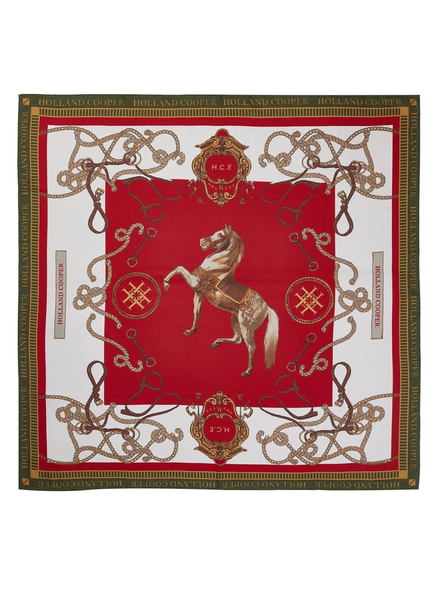 Regal Horse Silk Scarf