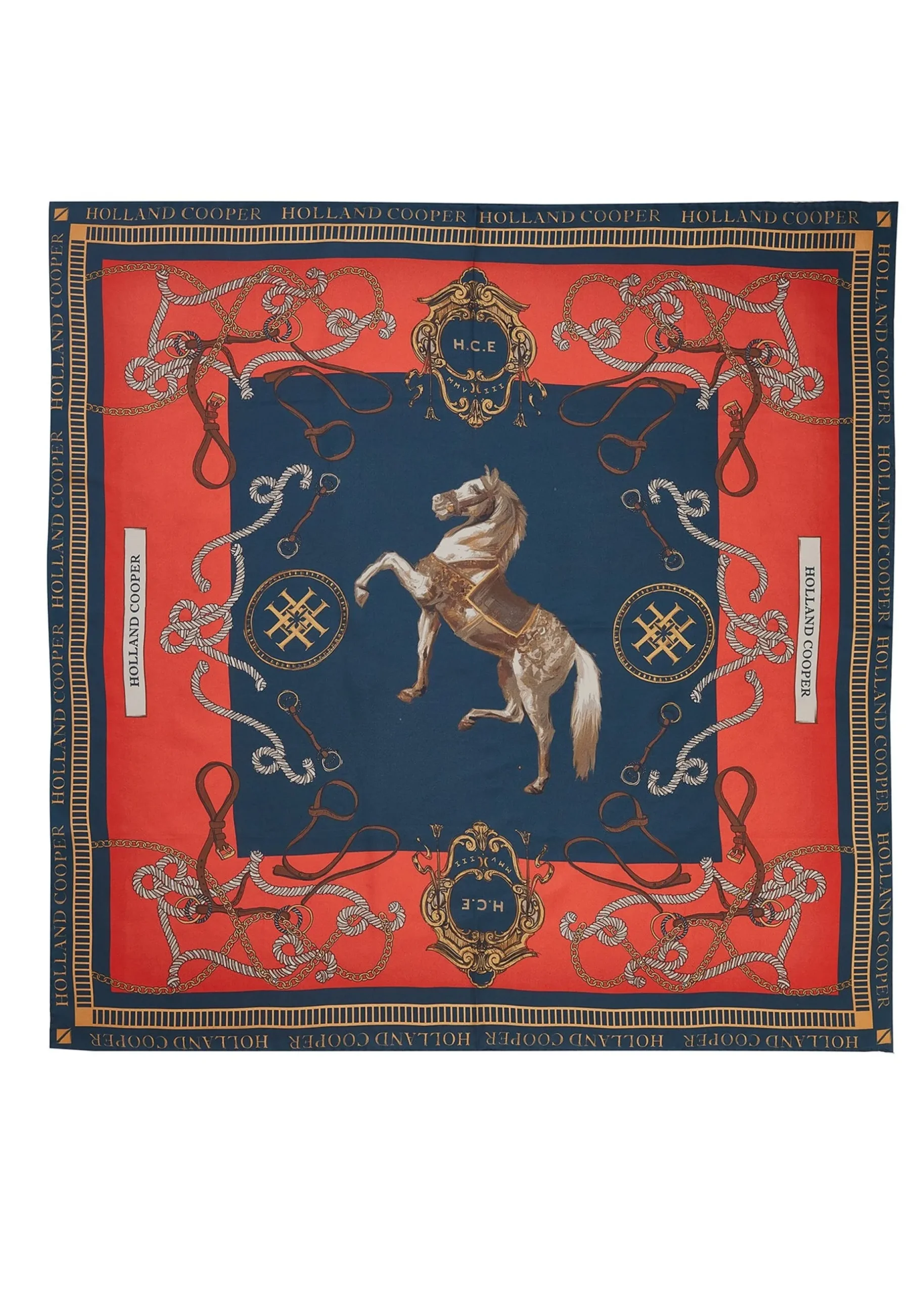 Regal Horse Silk Scarf