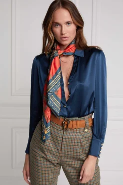Regal Horse Silk Scarf