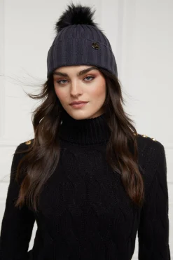 Rib Bobble Hat