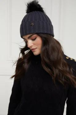 Rib Bobble Hat