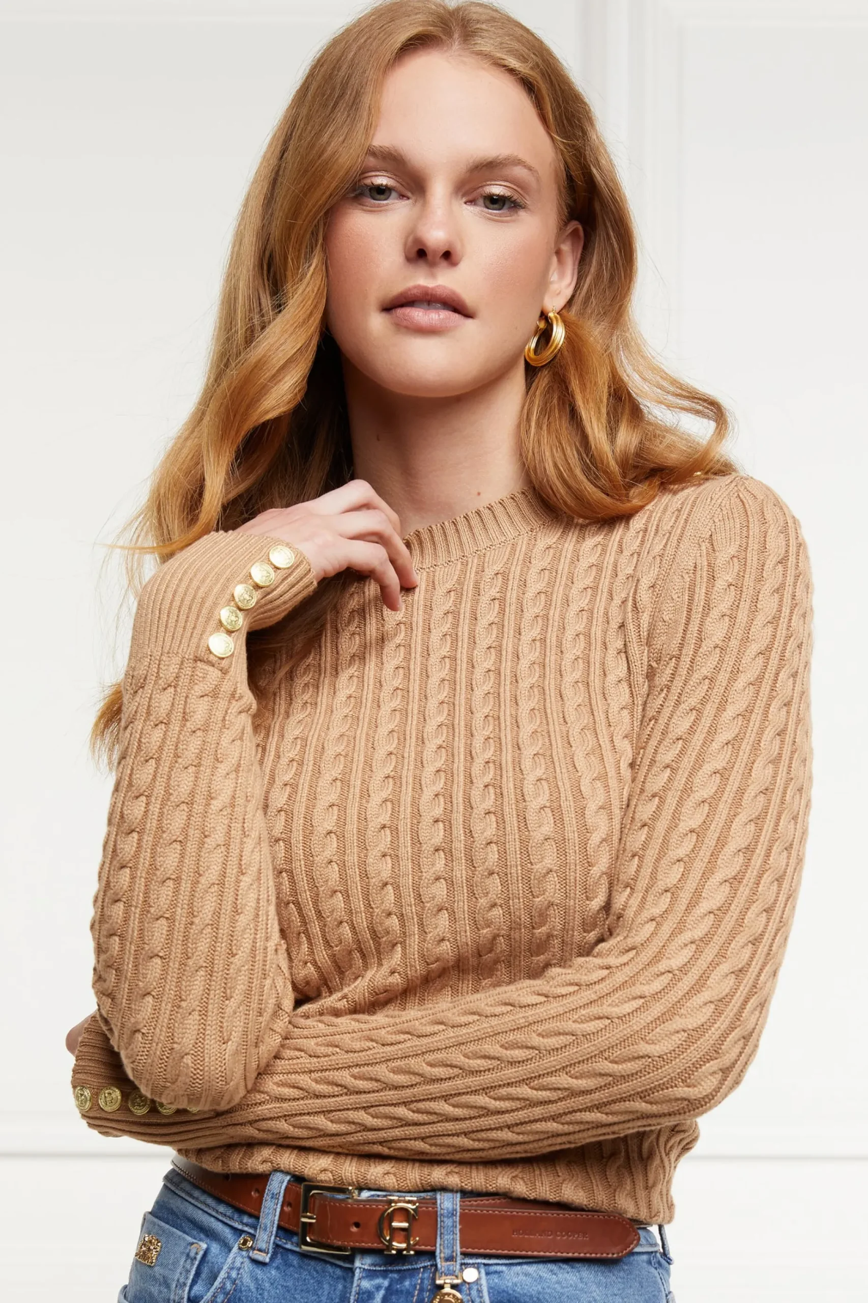 Seattle Cable Crew Knit
