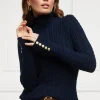 Seattle Roll Neck Cable Knit