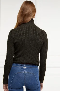 Seattle Roll Neck Cable Knit