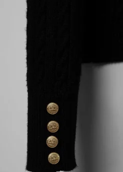 Seattle Roll Neck Cable Knit