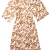 Silk Full Length Dressing Gown