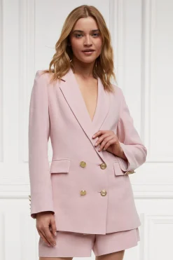 The Pink Linen Suit