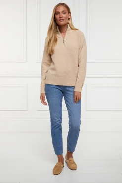 Tori Half Zip Knit