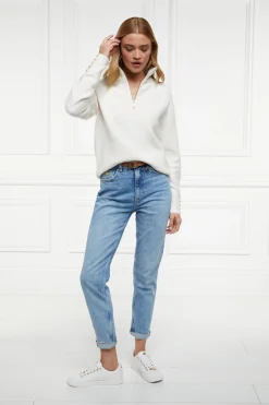 Tori Half Zip Knit