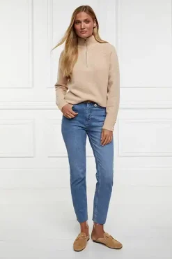 Tori Half Zip Knit