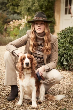 Trilby Hat Double Feather Band