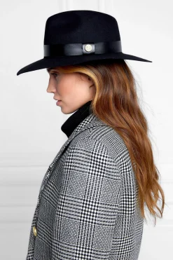 Trilby Hat Leather Band