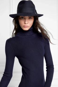 Trilby Hat Spot Feather