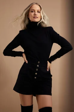 Victoria Cashmere Roll Neck