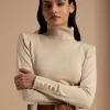 Victoria Cashmere Roll Neck